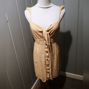 Pink Lily Young women's medium floral summer dress